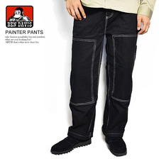 BEN DAVIS PAINTER PANTS BLACK G-9780023画像