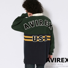 AVIREX VARSITY RUGGER SHIRT 6193491画像