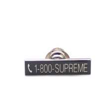 Supreme 19FW 1-800 Pin BLACK画像