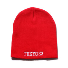 TOKYO 23 T23 SHORT BEANIE RED TY16F011画像