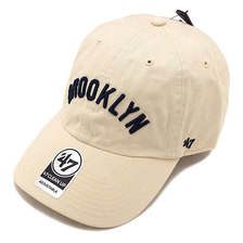 '47 Brand Brooklyn Dodgers Cooperstown Script '47Brand CLEAN UP Natural RGWSC12GWSNL画像