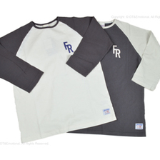 FREE RAGE "LOGO" ラグラン七分袖Tee 219CC603B画像