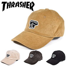 THRASHER Mark Gonzales CORDUROY 6-PANEL CAP 18TH-C50画像