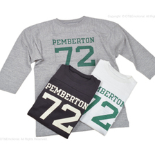 WAREHOUSE Lot 4063 7分袖フットボールT PEMBERTON画像