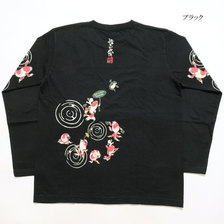 GO-COO!! SAKURA ロンT "金魚戯画(ぎが)" GSLT-8256画像