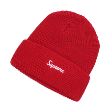 Supreme 19FW Loose Gauge Beanie DARK BRICK画像