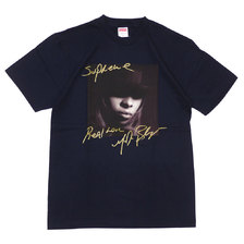 Supreme 19FW Mary J. Blige Tee NAVY画像