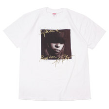 Supreme 19FW Mary J. Blige Tee WHITE画像