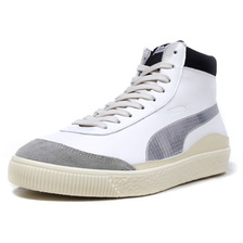 PUMA BASKET 68 OG MID "RHUDE" WHT/SLV/GRY/BLK/NAT 370022-01画像