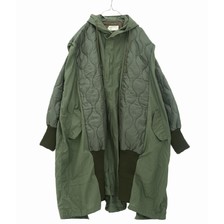 77circa make M-51fish tail cut back wide coat画像