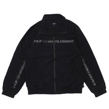 HUF MARATHON TRACK JACKET BLACK画像