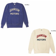 TOYS McCOY BIG WAFFLE CREW NECK SHIRT "JOHNSON MOTORS" TMC1946画像