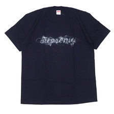 Supreme 19FW Smoke Tee NAVY画像