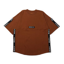 RVCA ARCH RVCA TAPE S/S DARK BROWN AJ042300画像