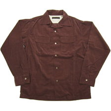 FULLCOUNT CORDUROY OPEN COLLAR SHIRTS 4026画像