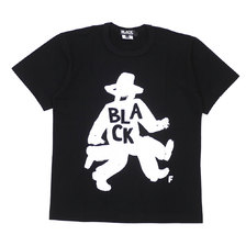 BLACK COMME des GARCONS FOUR LEG TEE BLACK画像
