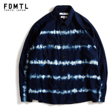 FDMTL OVERSIZED TIE DYE SHIBORI SHIRT FA20-SH17I画像