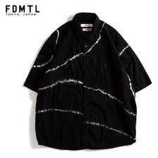 FDMTL OVERSIZED TIE DYE SHIBORI H/S SHIRT画像