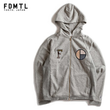 FDMTL CIRCLE SASHIKO ZIP PARKA FA20-CS13G画像