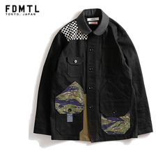 FDMTL PATCHWORK COVERALL RINSE FA20-JK13B画像