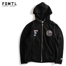 FDMTL CIRCLE SASHIKO ZIP PARKA FA20-CS13B画像