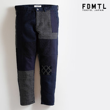 FDMTL CROPPED BORO PANTS RINSE -INDIGO- FA20-PN13R画像