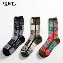 FDMTL SASHIKO SOCKS FA20-ACC13画像