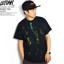 LEFLAH PAINT TEE -BLACK-画像