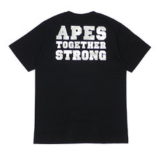 A BATHING APE 19AW CITY CAMO COLLEGE ATS TEE BLACKxWHITE 1F80110028画像