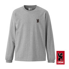 CHROME SYMBOL POINT L/S TEE MIX GRAY JP074MG画像