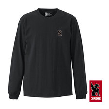CHROME SYMBOL POINT L/S TEE BLACK JP074BK画像