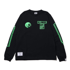 Billionaire Boys Club BOX L/S T-SHIRT BLACK/GREEN BBCJP193T006画像