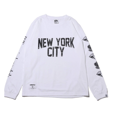 Billionaire Boys Club NEW YORK CITY L/S T-SHIRT WHITE BBCJP103T005画像