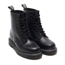 Dr.Martens 1460Z BLACK SMOOTH WHITE STITCH 24758001画像