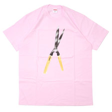 Supreme 19SS Shears Tee LIGHT PINK画像