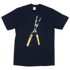 Supreme 19SS Shears Tee NAVY画像