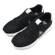 le coq sportif LA SEINE PF RUN BLACK/SILVER QL3OJC50BS画像