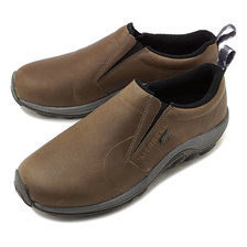 MERRELL M JUNGLE MOC LEATHER WATERPROOF ICE+ BOULDER J32895画像