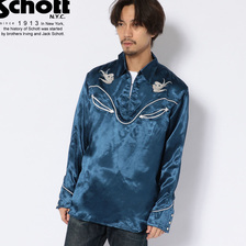 Schott PULLOVER WESTERN SHIRT 3195051画像