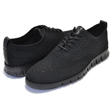 COLE HAAN ZEROGRAND STCHLTE OX BLACK KNIT/BLACK C30416画像