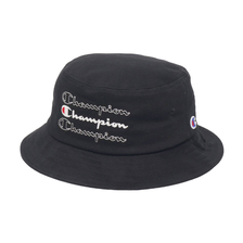 Champion &times; ATMOS LAB BUCKET HAT BLACK 387-0099画像