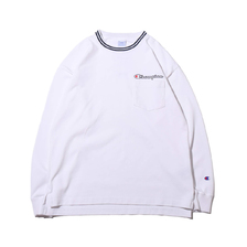 Champion LONG SLEEVE T-SHIRT WHITE C3-P404-010画像