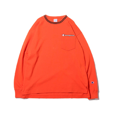Champion LONG SLEEVE T-SHIRT ORANGE C3-P404-840画像