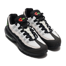 NIKE AIR MAX 95 ESSENTIAL BLACK/ELECTRIC GREEN-PLATINUM TINT AT9865-004画像
