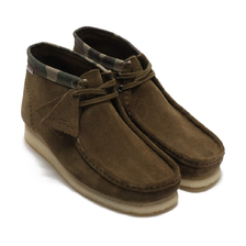 Clarks &times; Carhartt WIT Wallabee Boot Olive Camo 26146168画像
