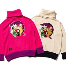 glamb &times; JOJO Vinegar Doppio turtle knit GB0120-JJ09画像