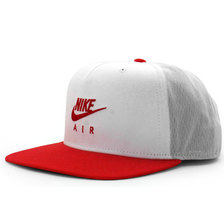 NIKE AIR PRO SNAPBACK CAP WHITE RED NK891299100画像
