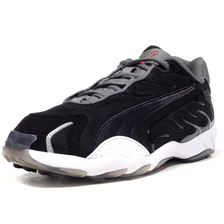 PUMA INHALE FLARES BLK/WHT/C.GRY/RED 370918-02画像