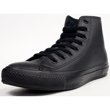 CONVERSE LEATHER ALL STAR HI BLACK MONOCHROME 32044997画像