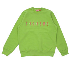 Supreme 19FW Fuck You Crewneck GREEN画像